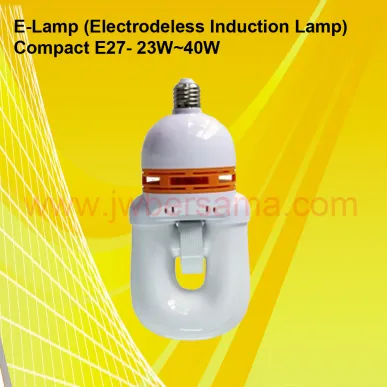Lampu Induksi <i> Compact </i> 23 Watt  40 Watt  clc 80 e27 23w40w