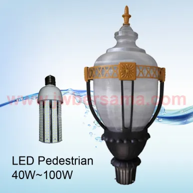 Lampu Pedestrian / Taman LED LED Pedestrian Amphora 40 Watt  100 Watt foto produk  amphora cl 90b